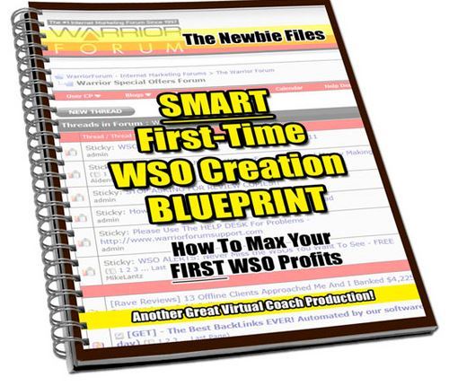 Product picture SMART First-Time WSO Creation BLUEPRINT